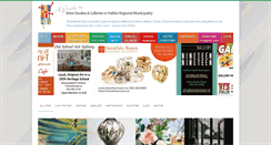 Desktop Screenshot of halifaxartmap.com